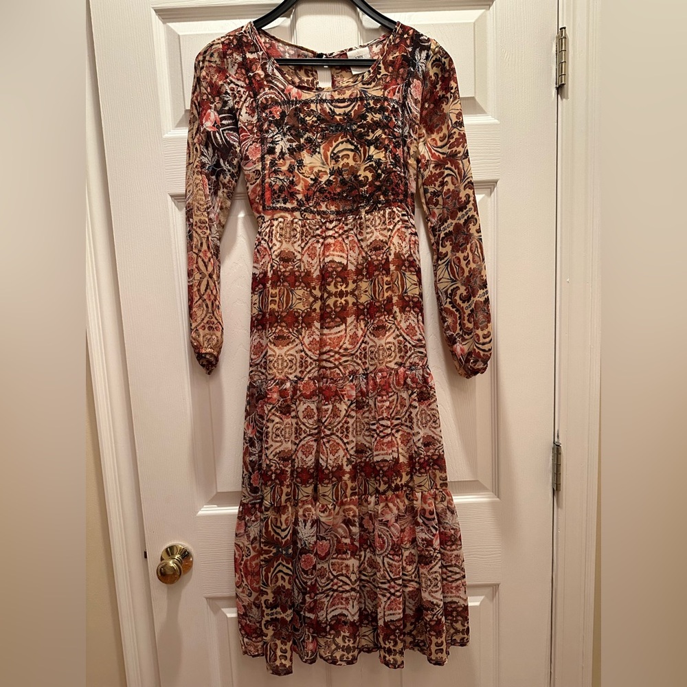 NWOT Knox Rose Perfect Autumn Midi Dress